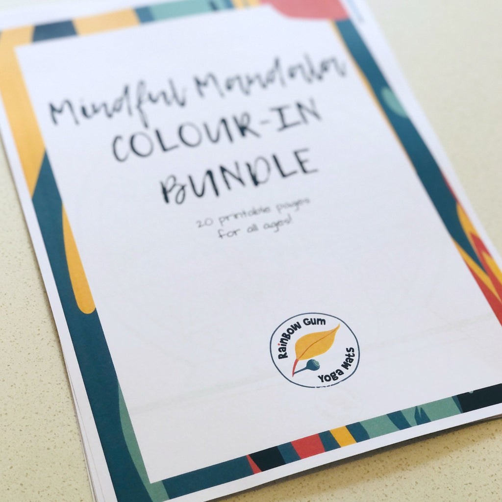 Mindfulness colour in mandala bundle to print
